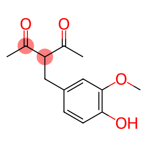 2,4-Pentanedione,3-[(4-hydroxy-3-methoxyphenyl)methyl]-