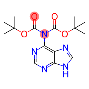 tert-Butyl N-tert-butoxycarbonyl-N-(7H-purin-6-yl)carbamate