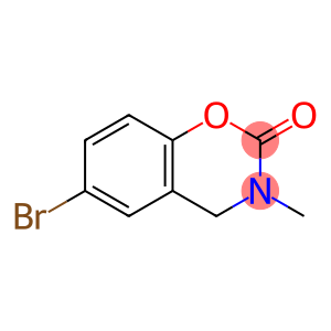 2H-1,3-Benzoxazin-2-one, 6-bromo-3,4-dihydro-3-methyl-