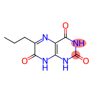 6-Propyl-2,4,7-pteridinetriol
