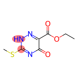 5-羟基-3-(甲基硫代)-1,2,4-三嗪-羧酸乙酯