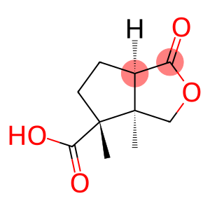 1H-Cyclopenta[c]furan-4-carboxylic acid, hexahydro-3a,4-dimethyl-1-oxo-, (3aR,4R,6aR)-