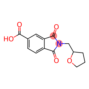 1H-Isoindole-5-carboxylic acid, 2,3-dihydro-1,3-dioxo-2-[(tetrahydro-2-furanyl)methyl]-