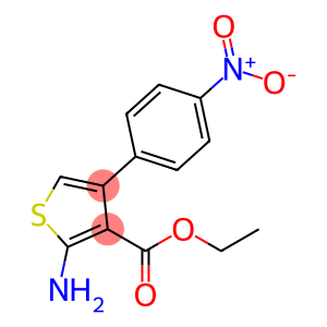 3-Thiophenecarboxylic acid, 2-amino-4-(4-nitrophenyl)-, ethyl ester