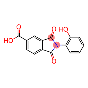2-(2-Hydroxy-phenyl)-1,3-dioxo-2,3-dihydro-1H-isoindole-5-carboxylic acid