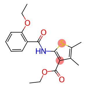 ethyl 2-[(2-ethoxybenzoyl)amino]-4,5-dimethyl-3-thiophenecarboxylate