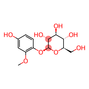 b-D-Glucopyranoside,4-hydroxy-2-methoxyphenyl