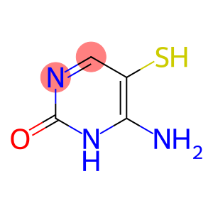 2(1H)-Pyrimidinone, 6-amino-5-mercapto-