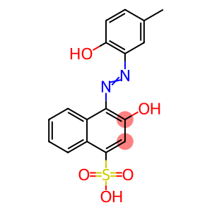 3-羟基-4-(2-羟基-5-甲基苯偶氮)萘-1-磺酸