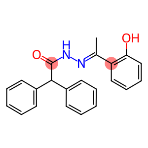N'-[1-(2-hydroxyphenyl)ethylidene]-2,2-diphenylacetohydrazide