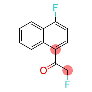2-Fluoro-1-(4-fluoronaphthalen-1-yl)ethanone