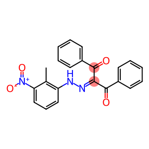 Propanetrione, diphenyl-, 2-[(2-methyl-3-nitrophenyl)hydrazone] (9CI)