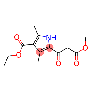 ethyl 5-(3-methoxy-3-oxopropanoyl)-2,4-dimethyl-1H-pyrrole-3-carboxylate