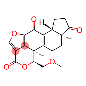 3H-Furo[4,3,2-de]indeno[4,5-h]-2-benzopyran-3,6,9-trione, 1,6b,7,8,9a,10,11,11b-octahydro-1-(methoxymethyl)-9a,11b-dimethyl-, (1S,6bR,9aS,11bR)-