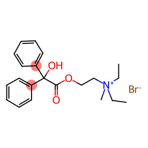 ammonium,diethyl(2-hydroxyethyl)methyl-,bromide,benzilate
