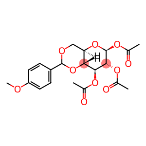1,2,3-Tri-O-acetyl-4,6-Di-O-(4-methoxybenzylidene)-b-D-glucopyranose