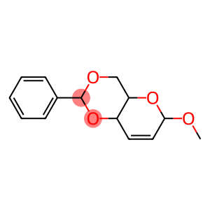 alpha-D-erythro-Hex-2-enopyranoside, methyl 2,3-dideoxy-4,6-O-(phenylm ethylene)-