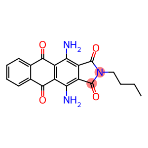 4,11-Diamino-2-butyl-2H-naphth[2,3-f]isoindole-1,3,5,10-tetrone