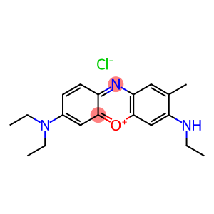 7-(diethylamino)-3-(ethylamino)-2-methylphenoxazin-5-ium chloride