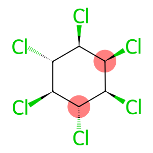 Cyclohexane,1,2,3,4,5,6-hexachloro-,(1-α,2-α,3-α,4-β,5-α,6-β)-