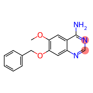 4-AMINO-6-METHOXY-7-BENZYLOXYQUINAZOLINE