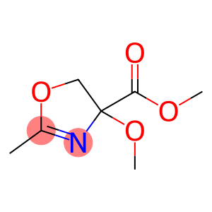 4-Oxazolecarboxylicacid,4,5-dihydro-4-methoxy-2-methyl-,methylester(9CI)