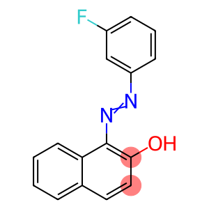 2-Naphthalenol, 1-[2-(3-fluorophenyl)diazenyl]-