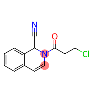 2-(3-CHLOROPROPANOYL)-1,2-DIHYDROISOQUINOLINE-1-CARBONITRILE