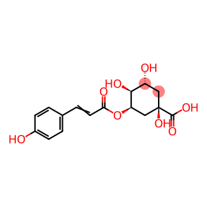 Cyclohexanecarboxylic acid, 1,3,4-trihydroxy-5-[[3-(4-hydroxyphenyl)-1-oxo-2-propen-1-yl]oxy]-, (1R,3R,4S,5R)-