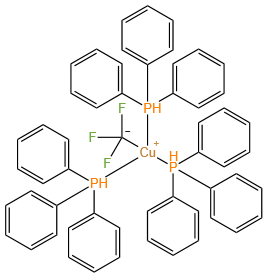 (Trifluoromethyl)tris(triphenylphosphane)copper(I)