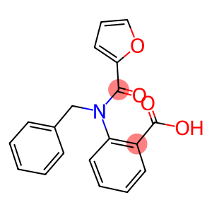 2-[benzyl(2-furoyl)amino]benzoic acid