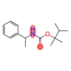Carbamic acid, (α-methylbenzyl)-, 1,1,2-trimethylpropyl ester (8CI)