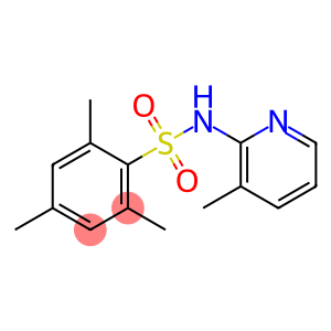 2,4,6-trimethyl-N-(3-methyl-2-pyridinyl)benzenesulfonamide