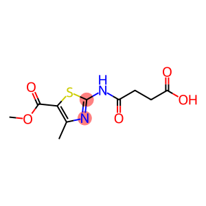 4-[(5-methoxycarbonyl-4-methyl-1,3-thiazol-2-yl)amino]-4-oxo-butanoic acid
