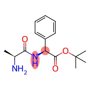 tert-butyl (S)-2-((S)-2-aminopropanamido)-2-phenylacetate
