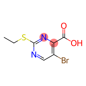 5-溴-2-(乙基硫基)嘧啶-4-甲酸