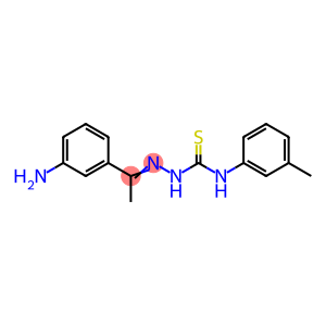 1-(3-aminophenyl)ethanone N-(3-methylphenyl)thiosemicarbazone