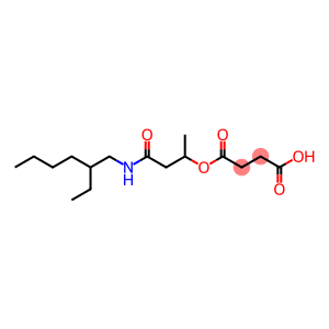 Butanedioic acid, mono[3-[(2-ethylhexyl)amino]-1-methyl-3-oxopropyl] ester