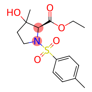3-羟基-3-甲基-1-对甲苯磺酰基吡咯烷-2-甲酸乙酯