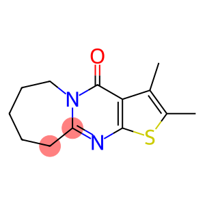 2,3-dimethyl-7,8,9,10-tetrahydrothieno[2',3':4,5]pyrimido[1,2-a]azepin-4(6H)-one