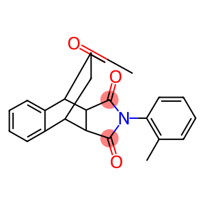 11-(2-methylphenyl)-11-azatetracyclo[6.5.2.0~2,7~.0~9,13~]pentadeca-2,4,6-triene-10,12,14-trione