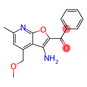 Methanone, [3-amino-4-(methoxymethyl)-6-methylfuro[2,3-b]pyridin-2-yl]phenyl-
