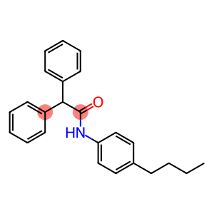 Benzeneacetamide, N-(4-butylphenyl)-α-phenyl-