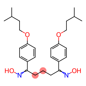 (1Z,5Z)-N,N'-dihydroxy-1,5-bis[4-(3-methylbutoxy)phenyl]pentane-1,5-diimine
