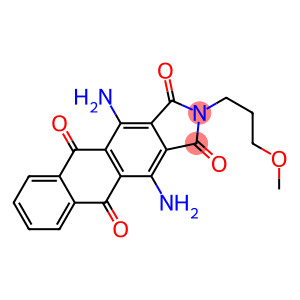 4,11-二氨基-2-(3-甲氧基丙基)-1H-萘并[2,3-F]异吲哚-1,3,5,10(2H)-四酮