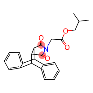isobutyl (16,18-dioxo-17-azapentacyclo[6.6.5.0~2,7~.0~9,14~.0~15,19~]nonadeca-2,4,6,9,11,13-hexaen-17-yl)acetate