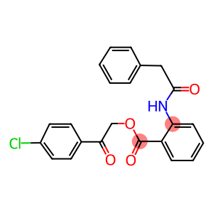 2-(4-chlorophenyl)-2-oxoethyl 2-[(phenylacetyl)amino]benzoate
