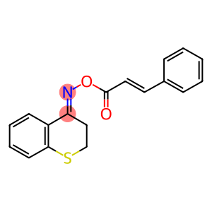 2,3-dihydro-4H-thiochromen-4-one O-cinnamoyloxime
