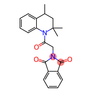 2-[2-氧代-2-(2,2,4-三甲基-3,4-二氢喹啉-1-基)乙基]异吲哚啉-1,3-二酮