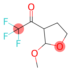 Ethanone, 2,2,2-trifluoro-1-(tetrahydro-2-methoxy-3-furanyl)-